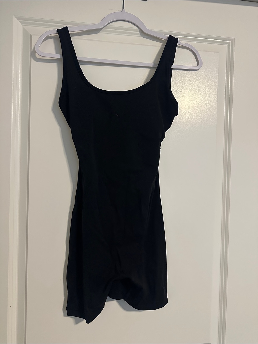 Amazon Black Sleeveless Scoop Neck Jumpsuit Romper